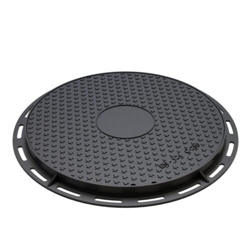 Tampon de regard rond DN600 en fonte ductile classe C250 – UrbanVoirie