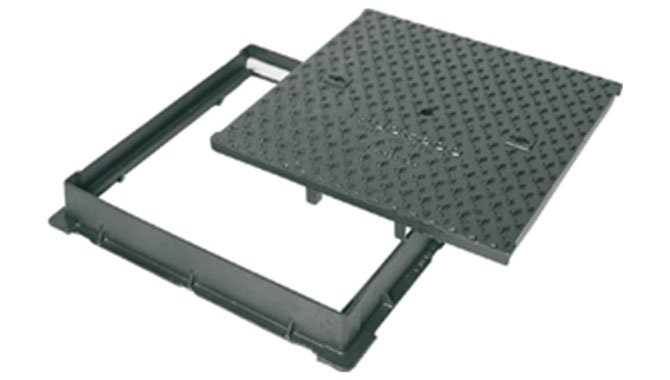 Tampon trafic intense fonte – 60 x60 – Carré- D400