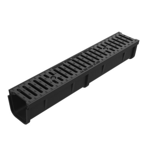Caniveau à grille en fonte ductile 750 x 140 x 120 mm classe D400 – UrbanVoirie