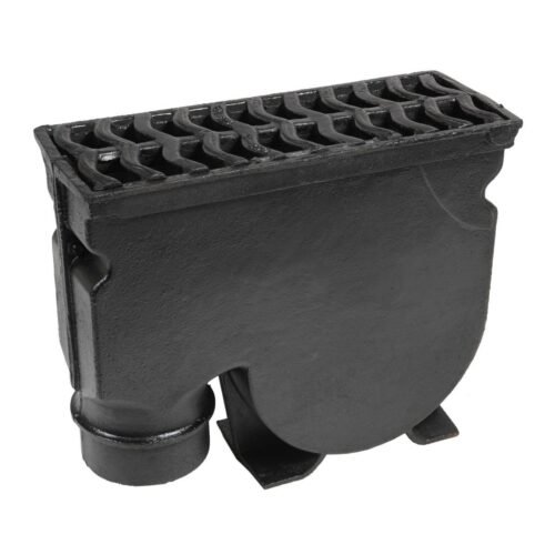 Avaloir siphonique en fonte, grille Teide – C250