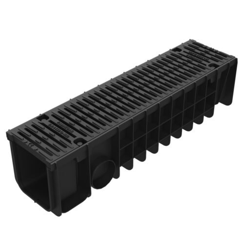 Caniveau polypropylène grille fonte 754×196 – D400
