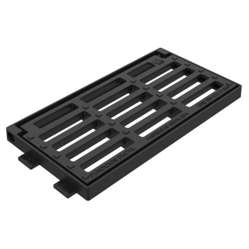 Grille avaloir en fonte 500×260 – C250 (modèle Portofino)