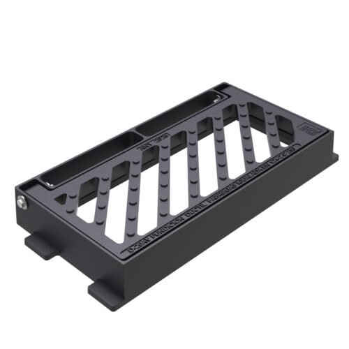 Grille avaloir en fonte abattable 540×260 – C250