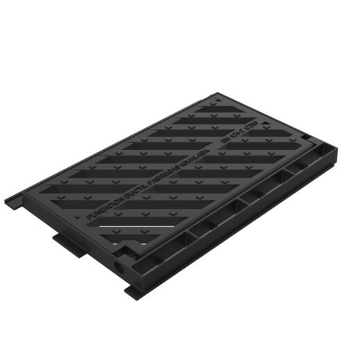 Grille avaloir en fonte abattable 570×380 – C250