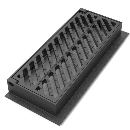 Grille avaloir en fonte Barcelona 830×340 – D400
