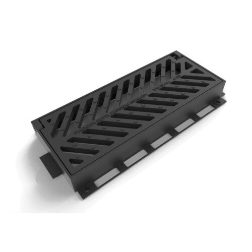 Grille avaloir en fonte Barcelona-Espiga 834×338 – C250