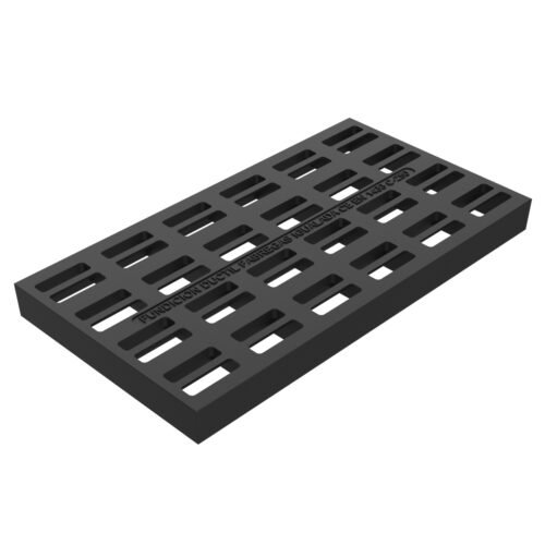 Grille de caniveau en fonte 700×380 – C250