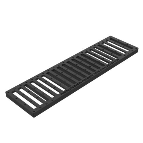 Grille de caniveau en fonte 750×200 – C250