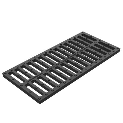 Grille de caniveau en fonte 750×350 – C250