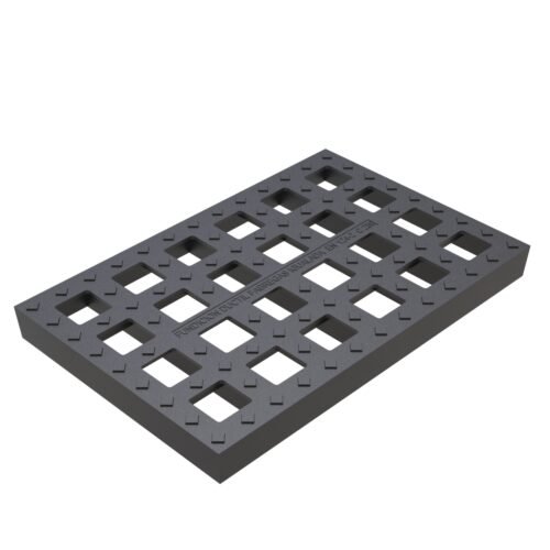 Grille de caniveau en fonte 750×495 – C250