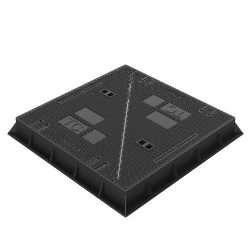 Regard fibre optique en fonte 880×880 – D400
