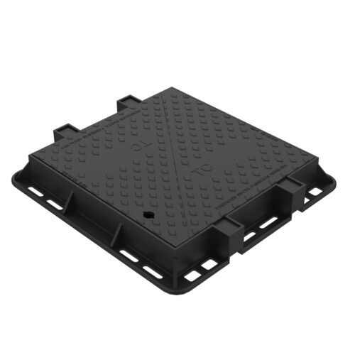 Regard télécom en fonte 2 tampons 750×780 – D400